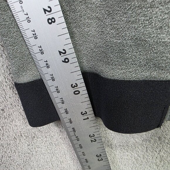 Mens Nike Dri-Fit OSU Gray Sweatpants Zippered Ankles Elastic Waist Polyester L - Picture 9 of 12